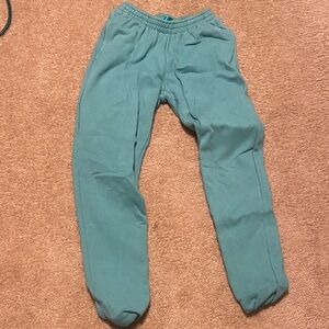 Teal Jogger Sweat Pants